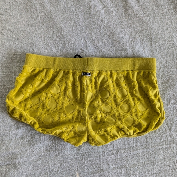 ROXY GEOMETRIC DESIGN TEXTURED LOUNGE SHORTS - Picture 5 of 5